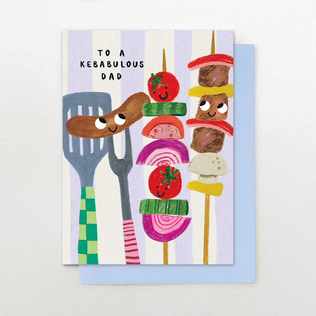 DM013-Stop The Clock-To A Kebabulous Dad-Card-Dad Mix