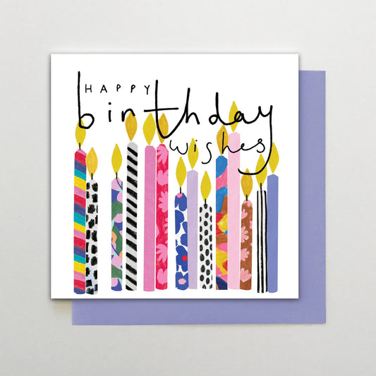 HA002-Stop The Clock-Card- Birthday Candles-Card-Happy Days