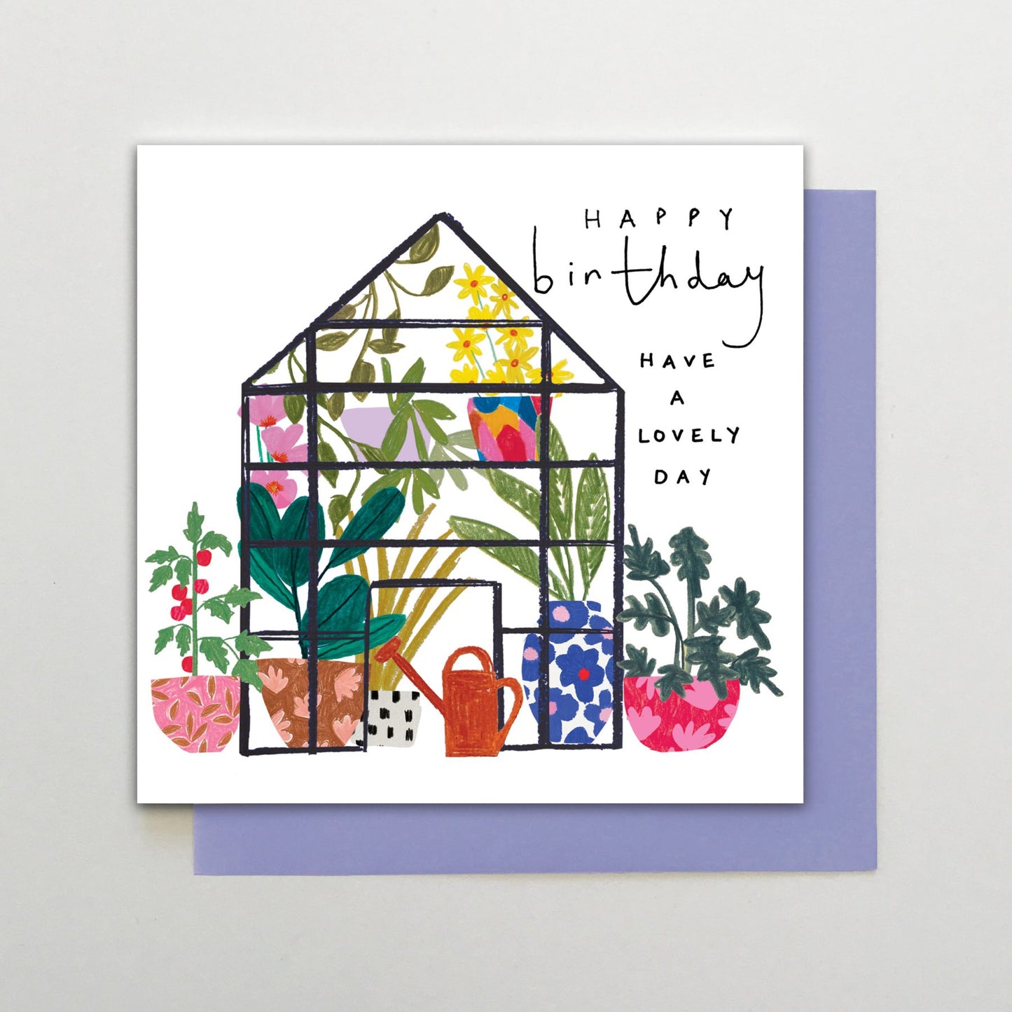 HA011-Stop The Clock-Card- Lovely Birthday Greenhouse-Card-Happy Days