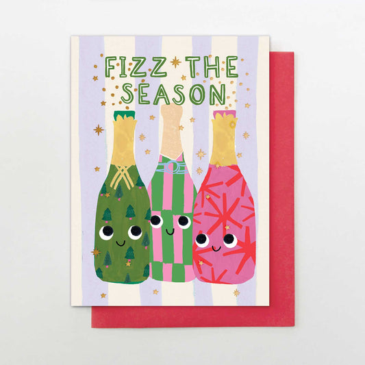 IC014-Stop The Clock-Fizz The Season-Xmas Card-It'S Christmas