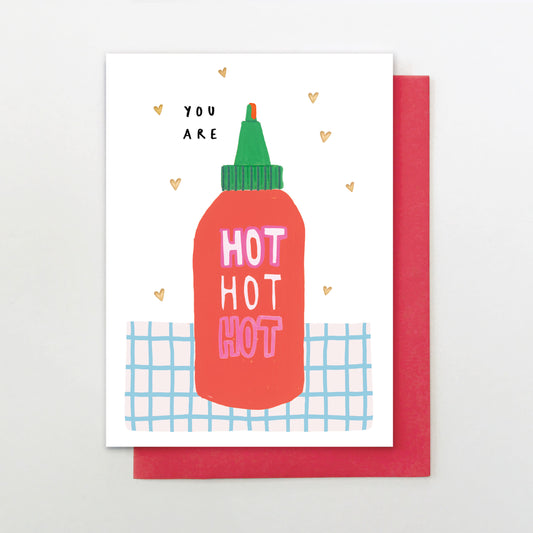 LY005-Stop The Clock-Card - You Are Hot Hot Hot Sauce-Card-Loving You