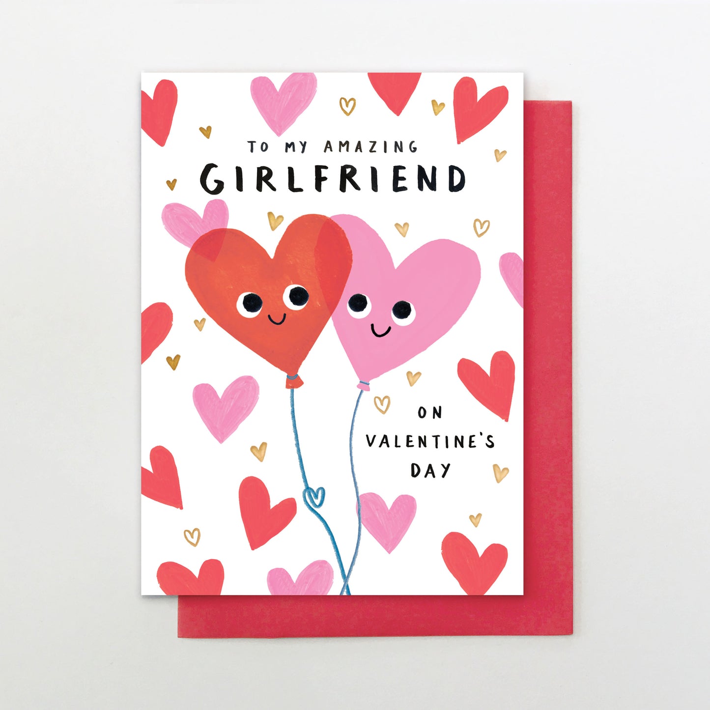 LY021-Stop The Clock-Card - Amazing Girlfriend Balloons-Card-Loving You