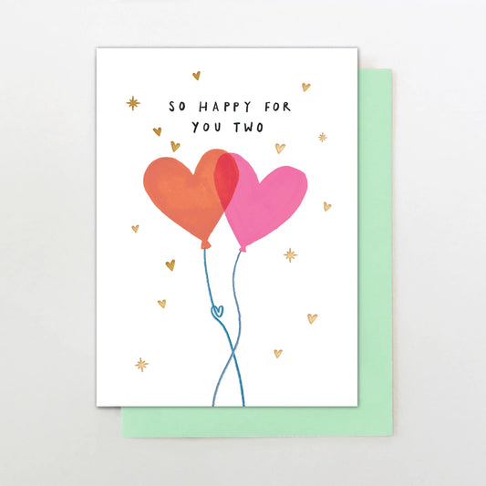 M013-Stop The Clock-Heart Balloons-Card-Moments