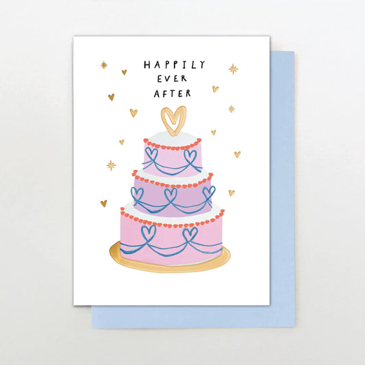 M014-Stop The Clock-Wedding Cake-Card-Moments