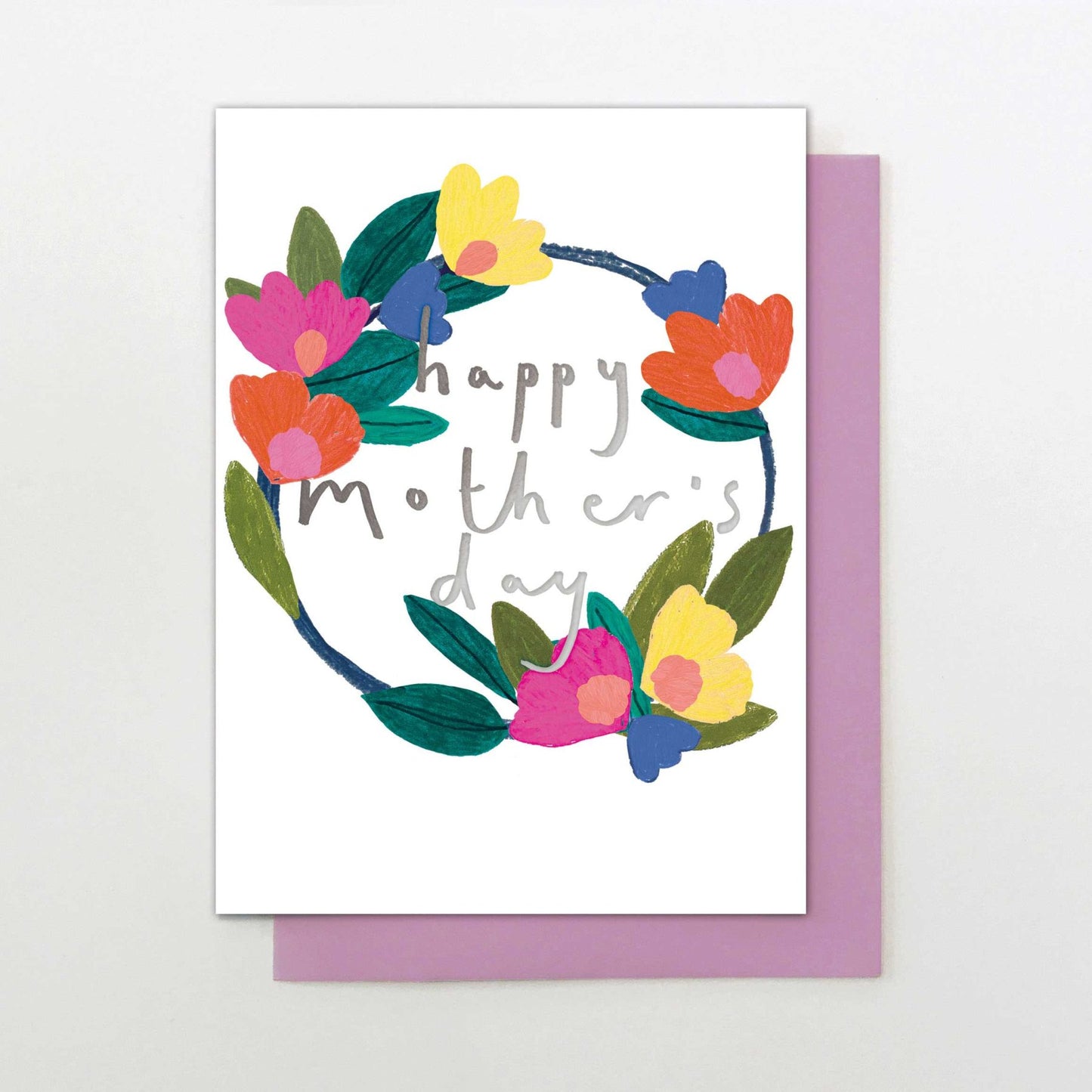 MA001-Stop The Clock-Happy Mothers Day-Card-Flower Market