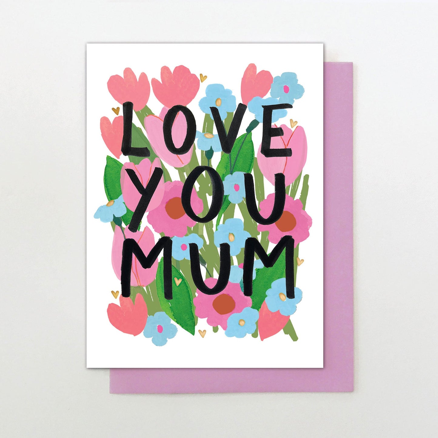 MF008-Stop The Clock-Card - Love You Mum Text-Card-Moments For Mum