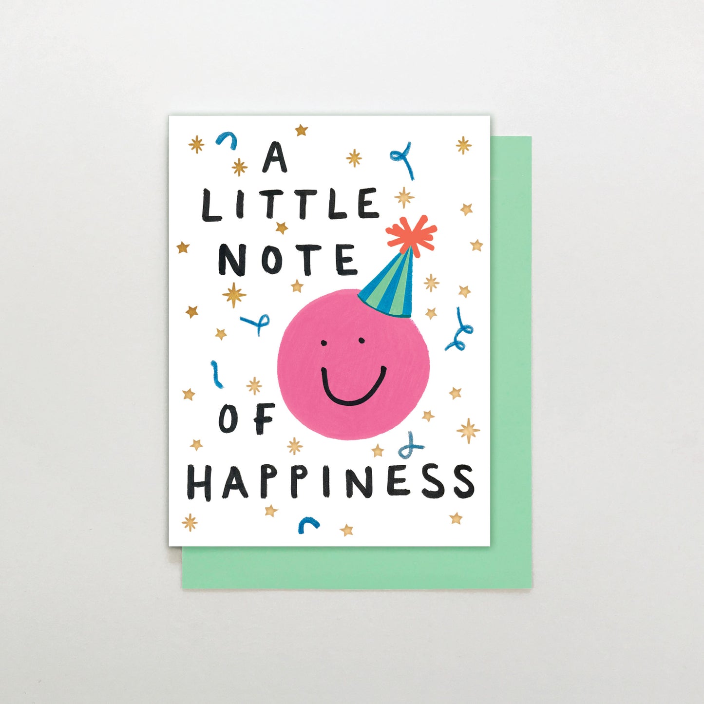 MINI009-Stop The Clock- Little Note Of Happiness-Mini Card-Mini Moments