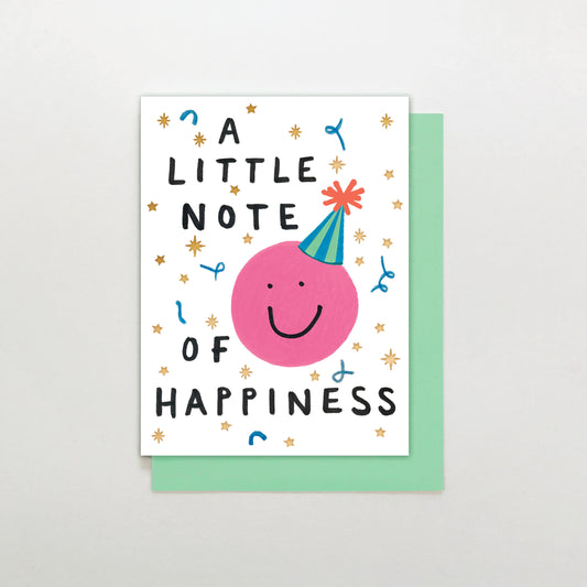 MINI009-Stop The Clock-Card - Little Note Of Happiness-Card-Mini Moments