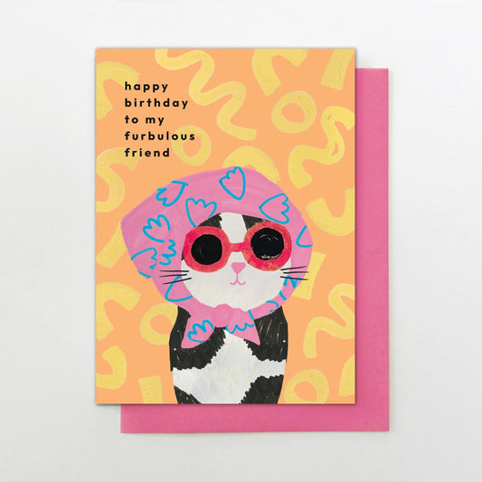 PY005-Stop The Clock-Furbulous Birthday-Card-Party Pants