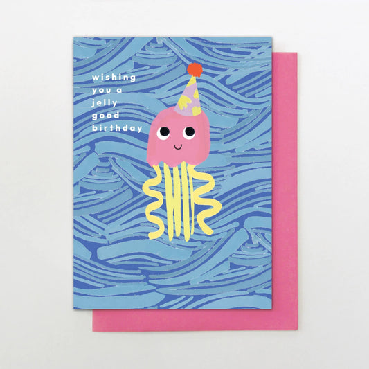 PY007-Stop The Clock-Jelly Good Birthday-Card-Party Pants