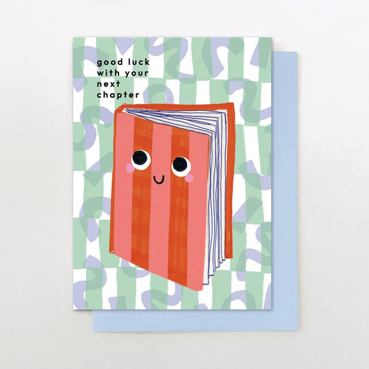 PY056-Stop The Clock-Good Luck Next Chapter-Card-Party Pants