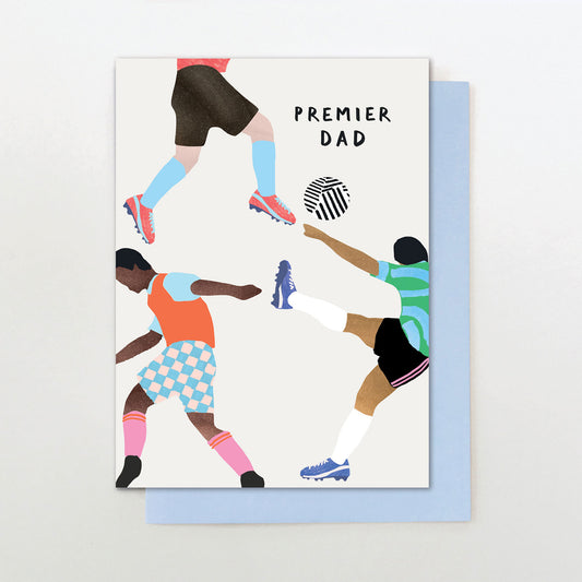 RD004-Stop The Clock-Football Premier Dad-Card-Rad Dad