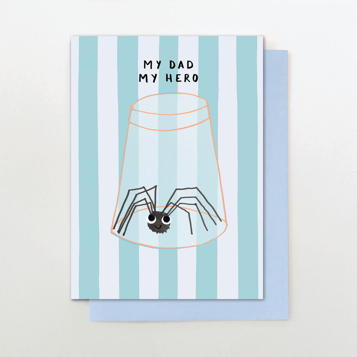 RD012-Stop The Clock-Spider My Dad My Hero-Card-Rad Dad