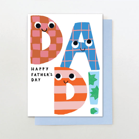 RD014-Stop The Clock-Happy Father'S Day Dad Text-Card-Rad Dad