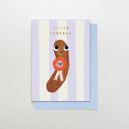 SR018-Stop The Clock-Card- Clever Sausage-Card-Sugar Stripes