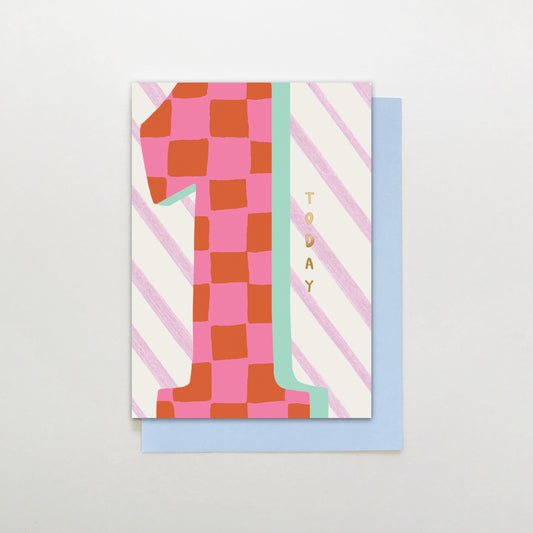 SR041-Stop The Clock-1 Today Female-Card-Sugar Stripe