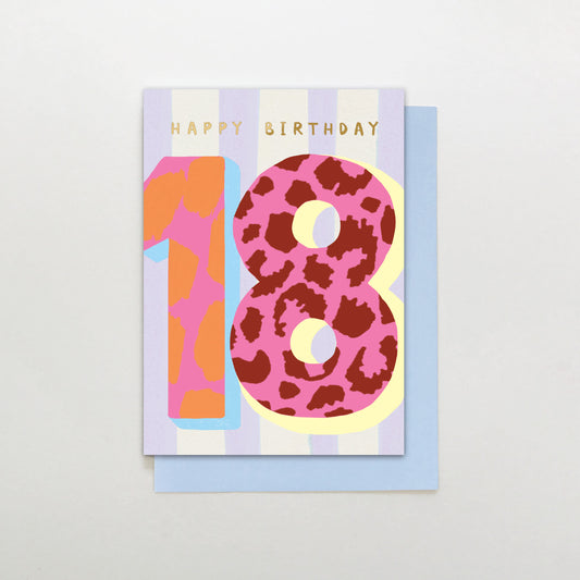 SR058-Stop The Clock-18 Hb Female-Card-Sugar Stripe