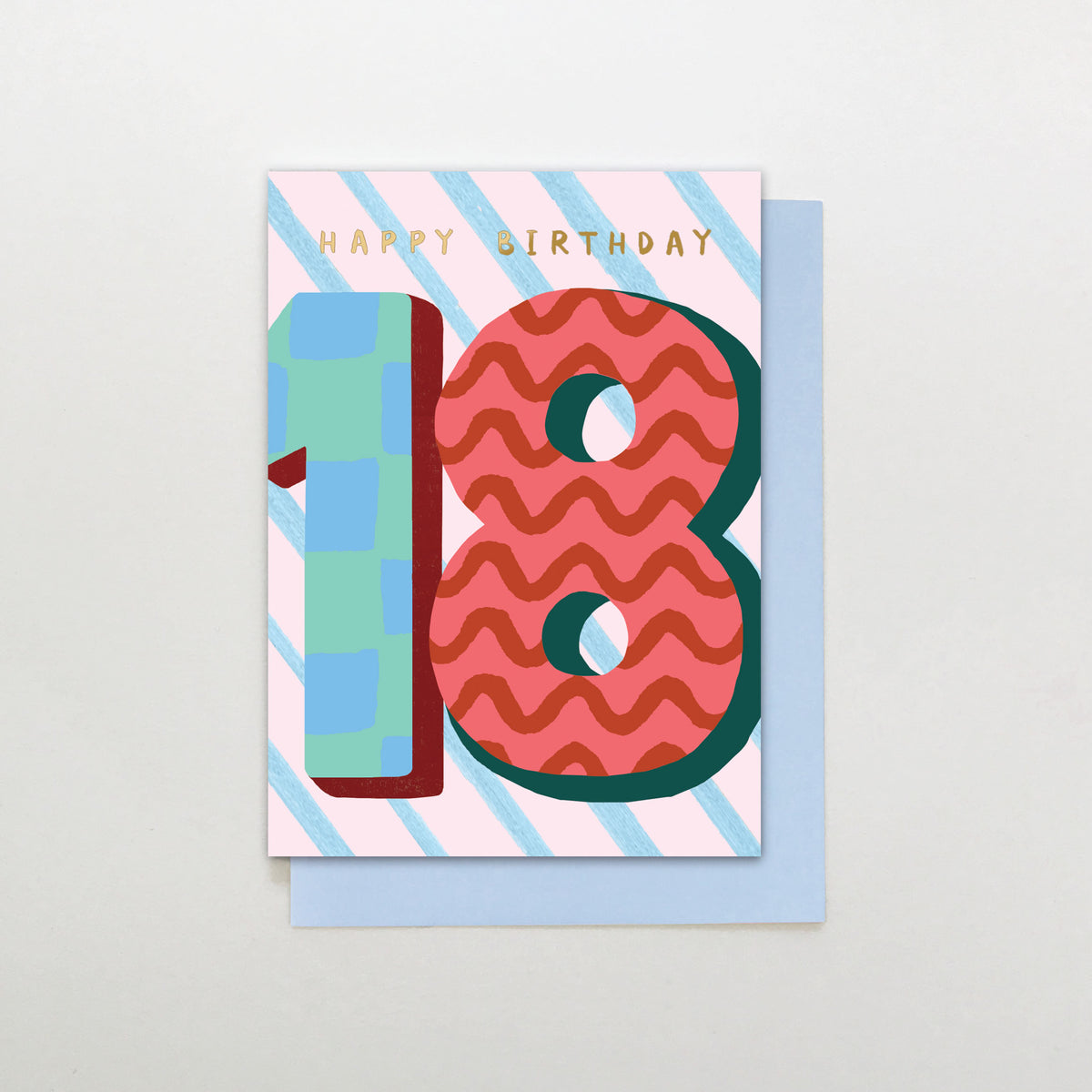 SR082-Stop The Clock-18 Hb Male-Card-Sugar Stripe