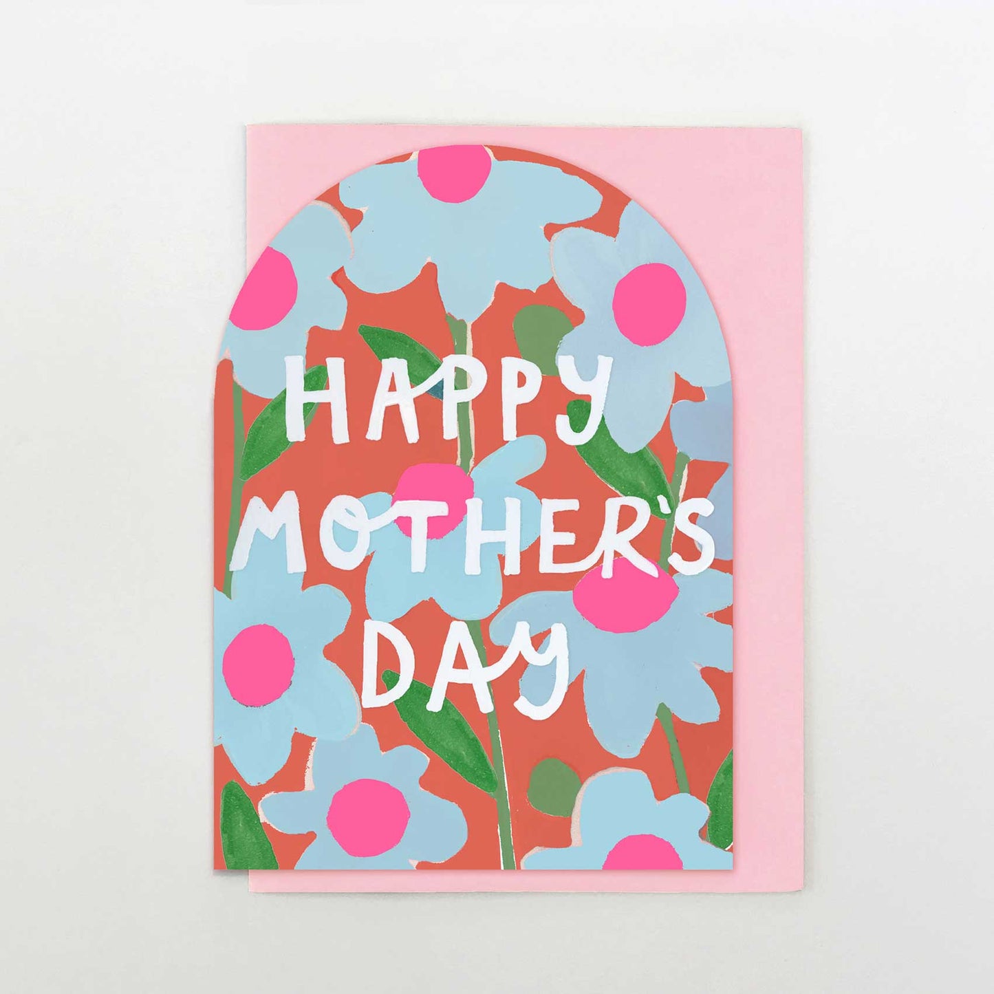 WF004-Stop The Clock-Card - Happy Mother'S Day Text-Card-Wild Flower