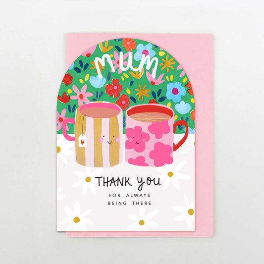 WF006-Stop The Clock-Card - Thank You For Always Being There-Card-Wild Flower