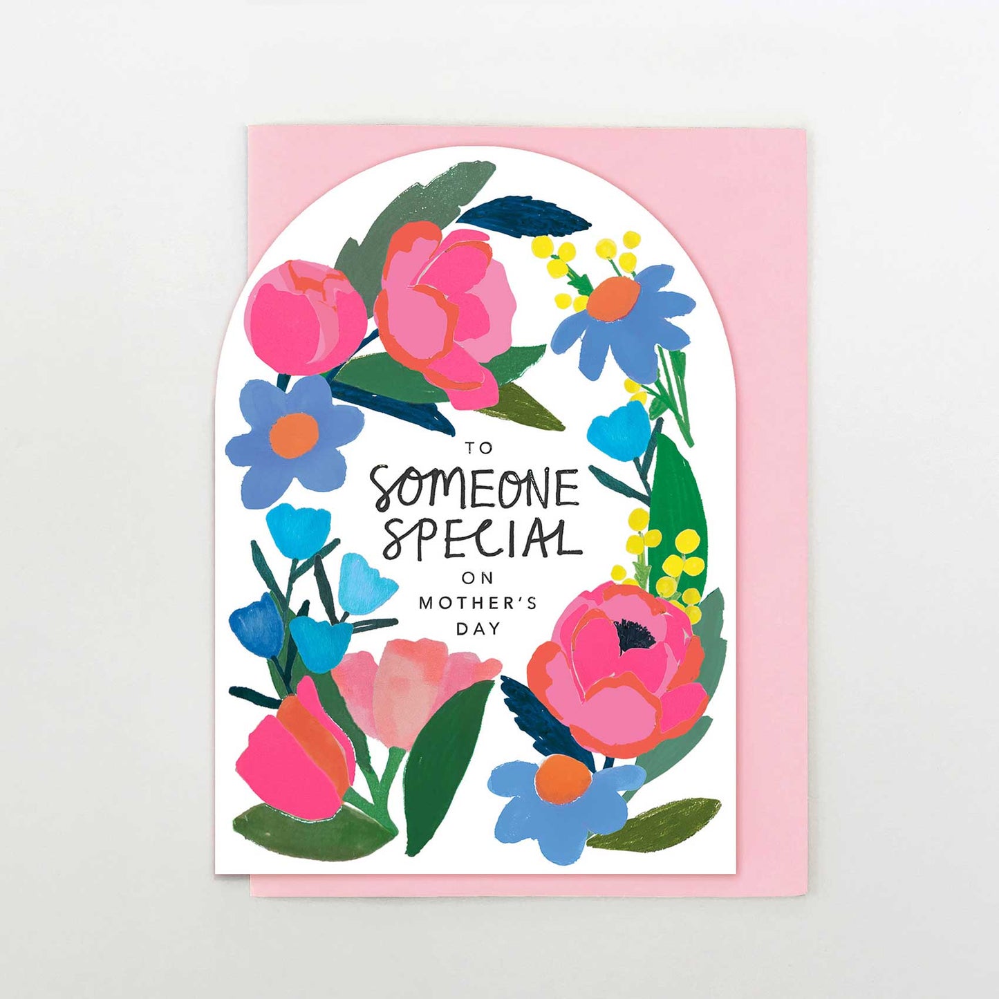 WF015-Stop The Clock-Card - Someone Special On Mother'S Day-Card-Wild Flower