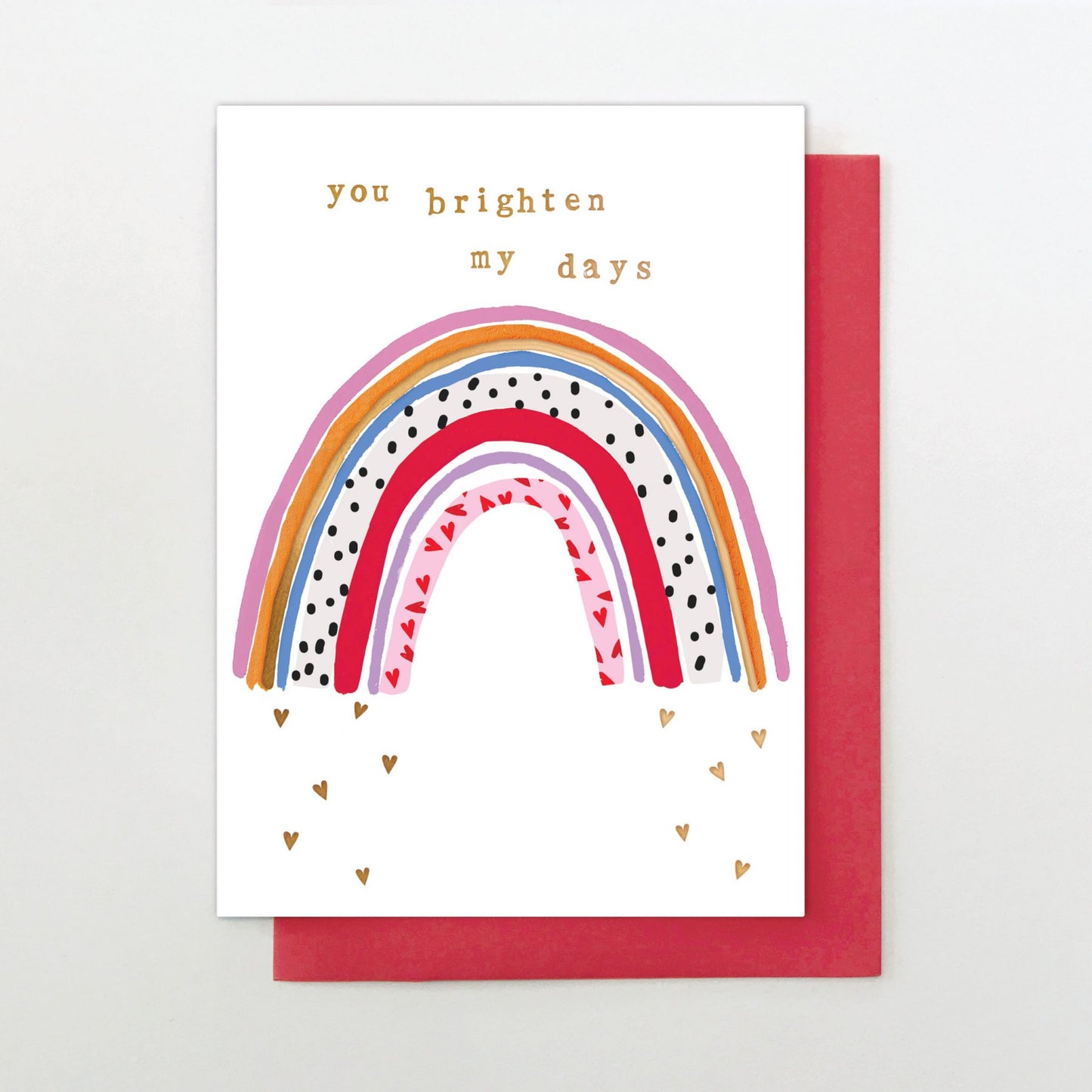 YM003-Stop The Clock-You Brighten My Days Vday-Card-You & Me