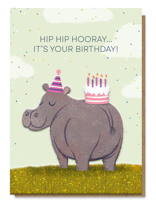 ANTICS004-Stormy Knight-Hippobottomus-Card-Animal Antics