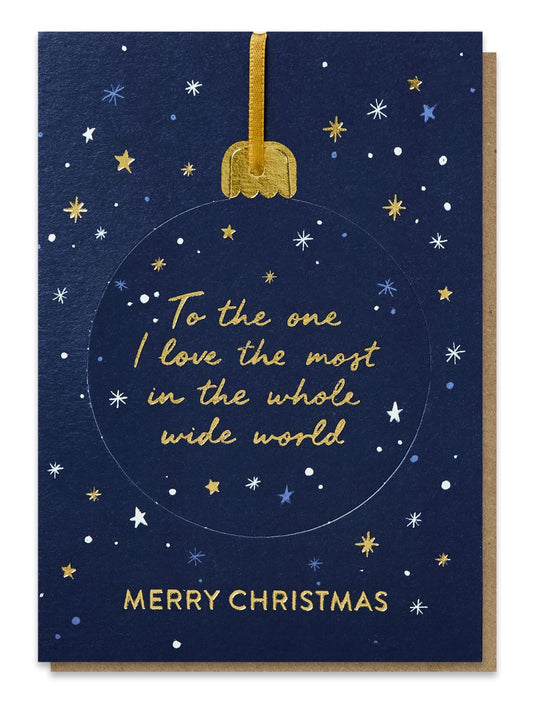BAUB013-Stormy Knight-One I Love-Xmas Card-