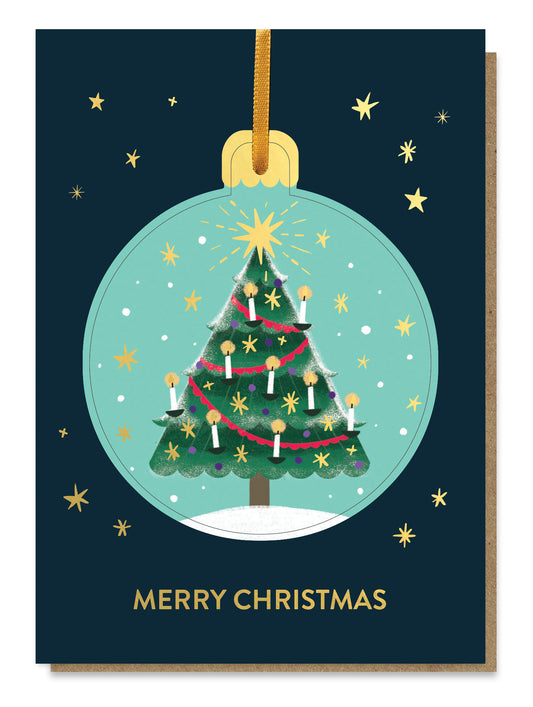BAUB26C-Stormy Knight-Oh Christmas Tree-Xmas Card-
