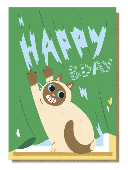 CATNIP005-Stormy Knight-Curtains-Card-Catnip