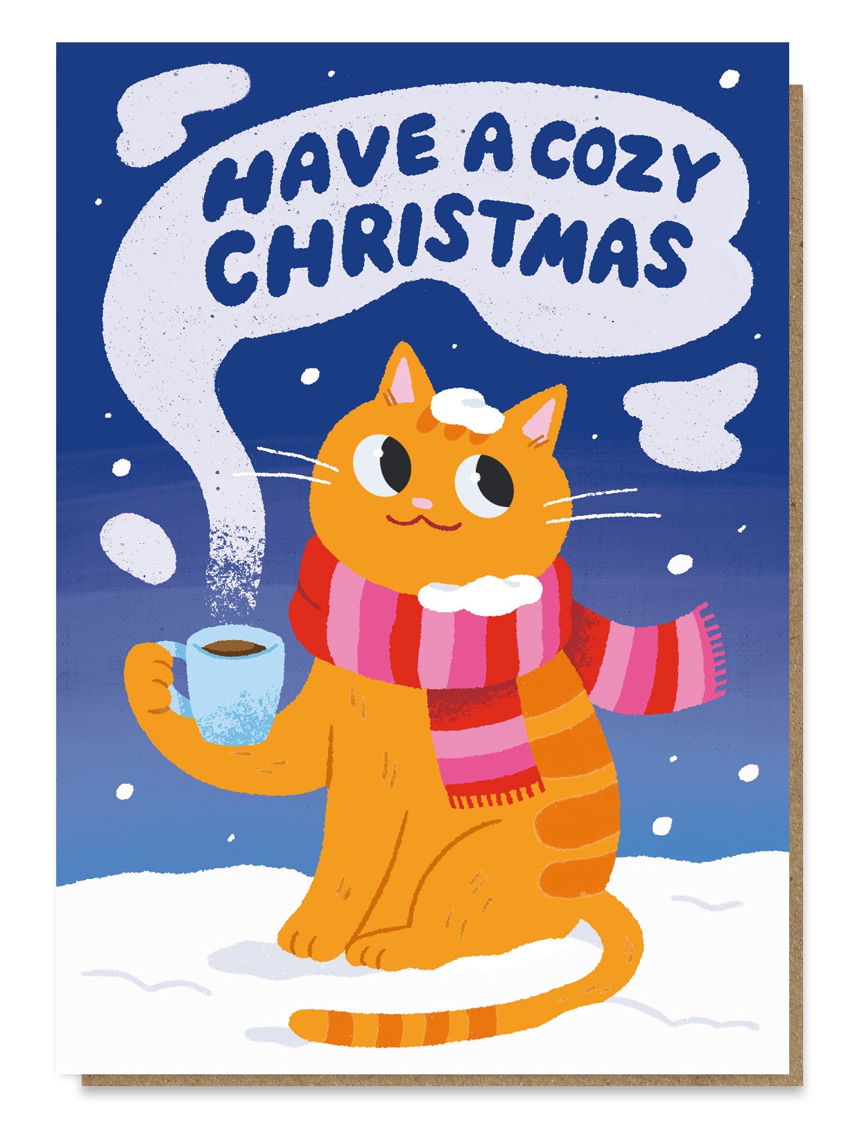 CATNIP010-Stormy Knight-Cosy Catmas-Xmas Card-
