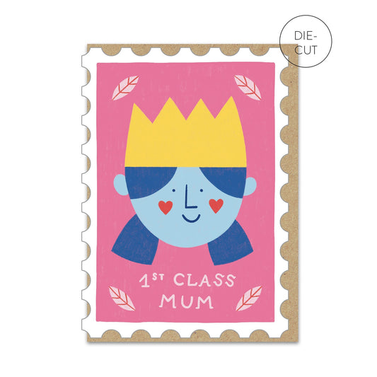 MARY011-Stormy Knight-First Class Mum-Card-