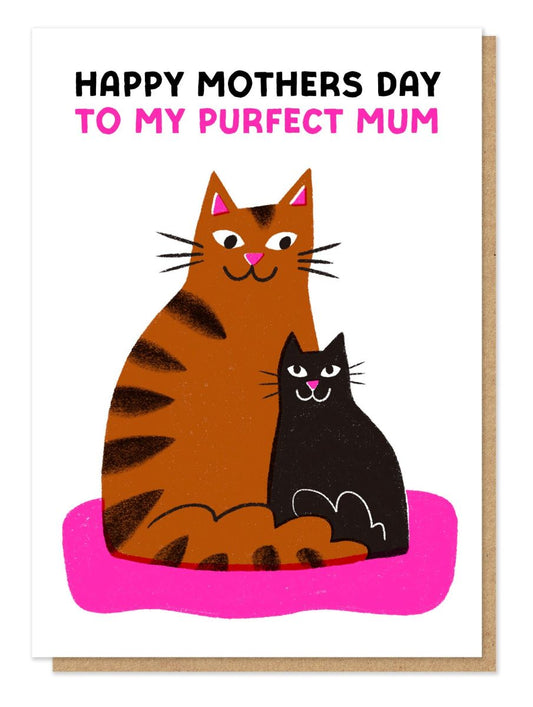 P&P047-Stormy Knight-Purfect Mum-Card-Pressed & Posted