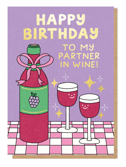 ROSIE011-Stormy Knight-Partner In Wine-Card-Rosie