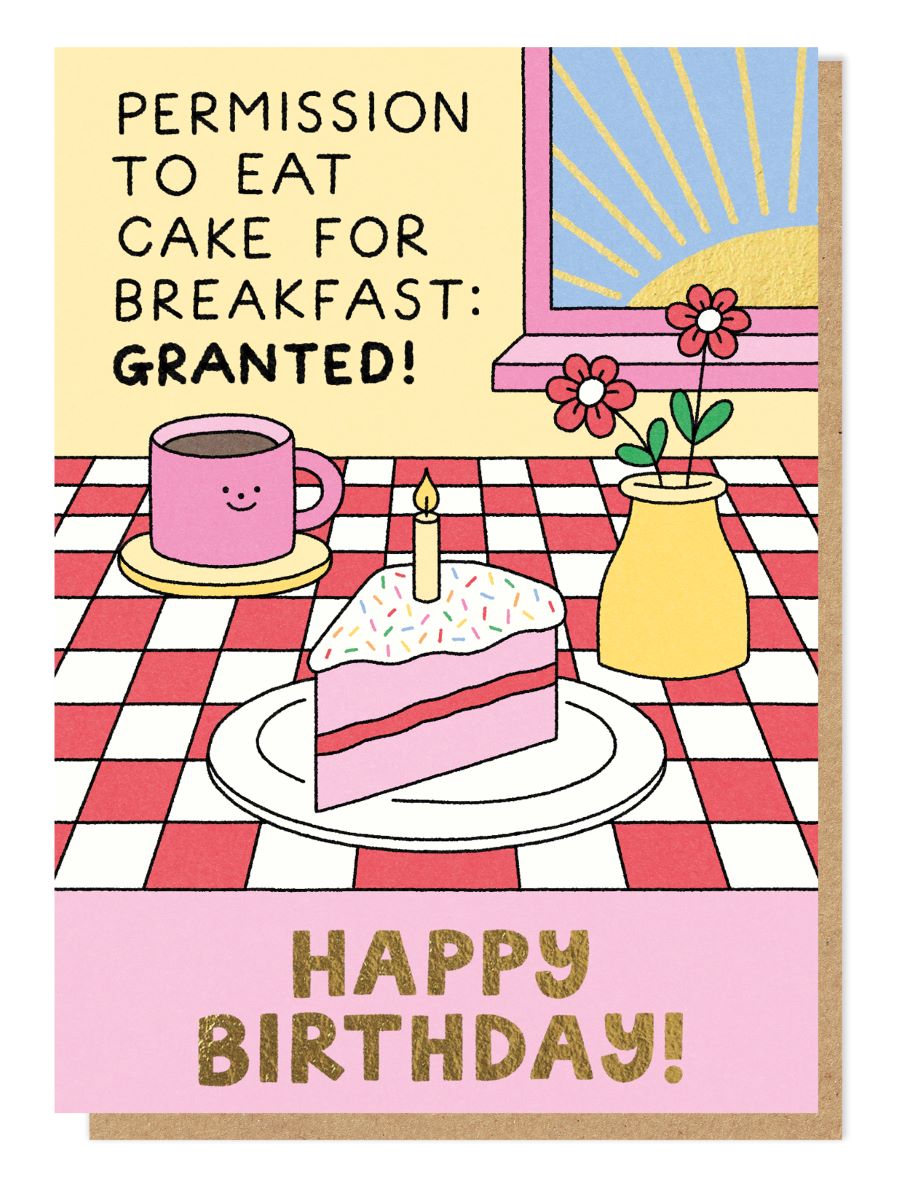 ROSIE013-Stormy Knight-Cake For Breakfast-Card-Rosie
