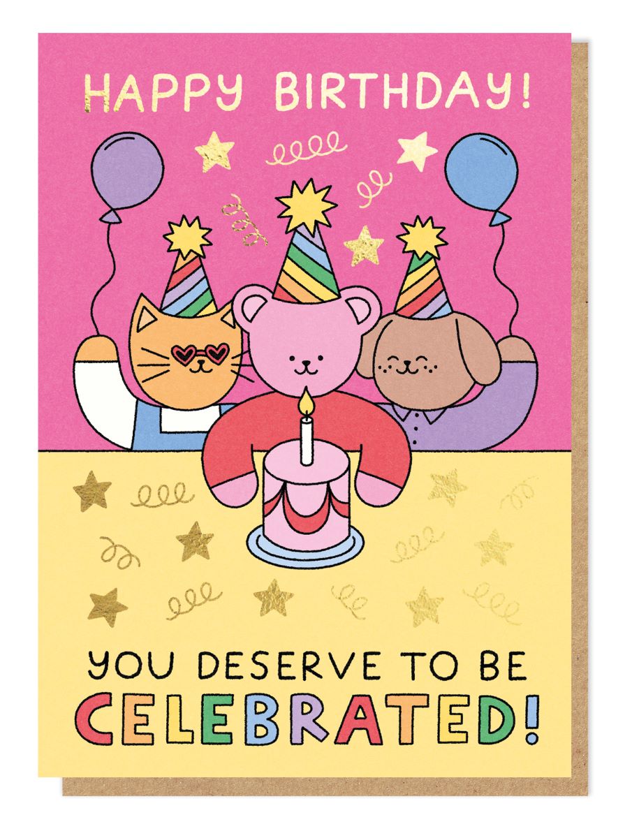 ROSIE016-Stormy Knight-Deserve To Be Celebrated-Card-Rosie