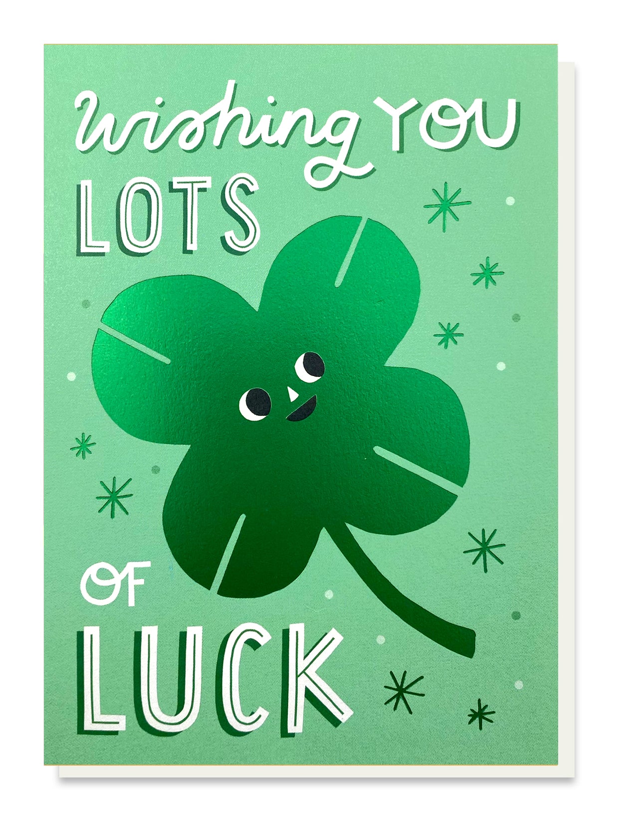 SHINY004-Stormy Knight-Lucky Clover-Card-Shiny Things