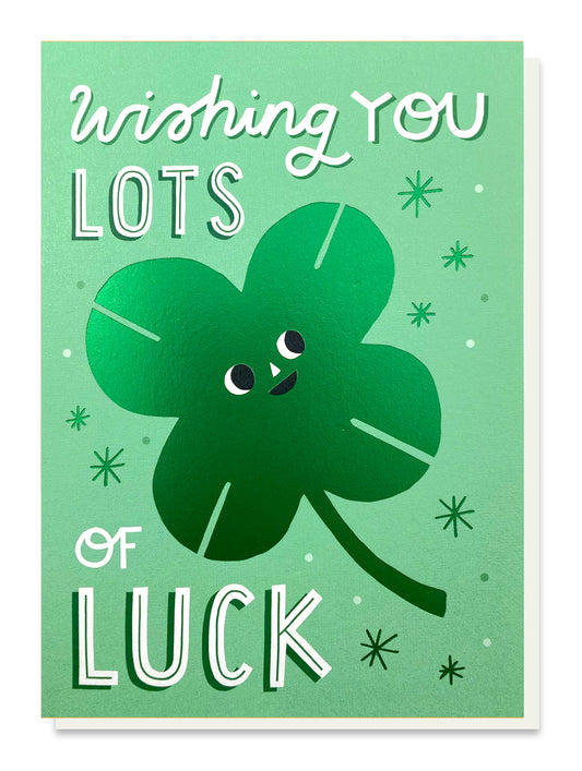 SHINY004-Stormy Knight-Lucky Clover-Card-Shiny Things