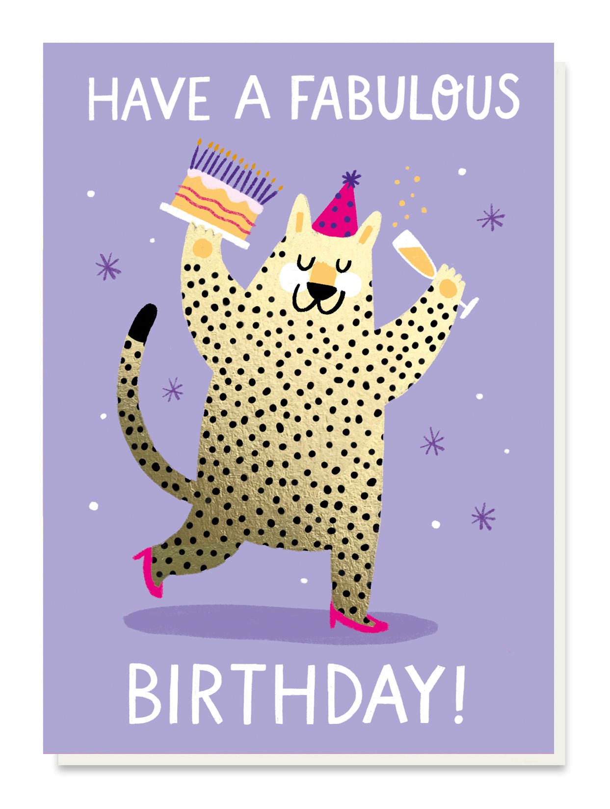 SHINY021-Stormy Knight-Fabulous Leopard-Card-Shiny Things