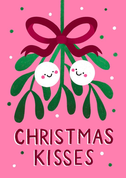 SHINY053-Stormy Knight-Mistletoe-Xmas Card-Shiny Things
