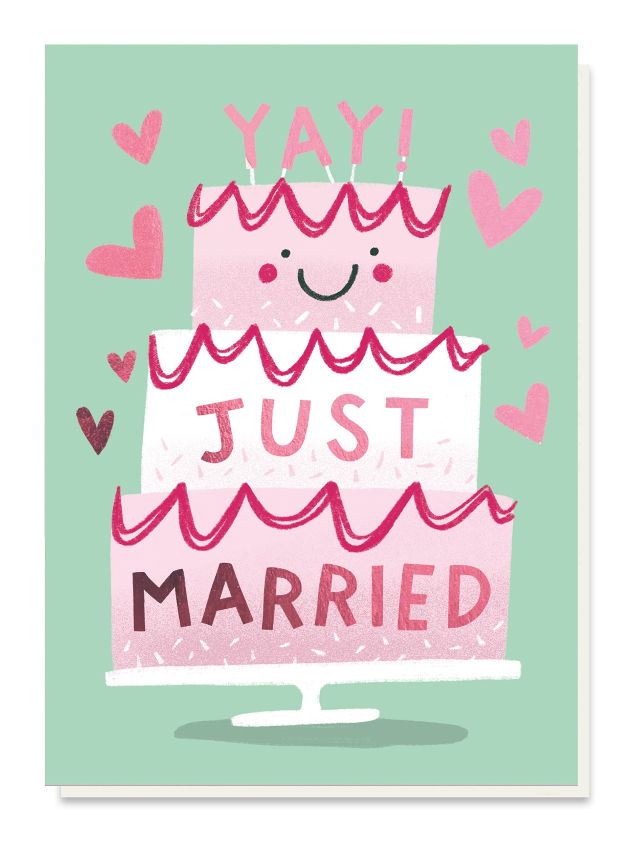 SHINY016-Stormy Knight-Just Married-Card-Shiny Things