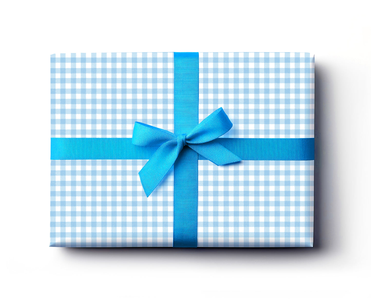 WRAP007-Stormy Knight-Blue Gingham Wrap-Wrap-