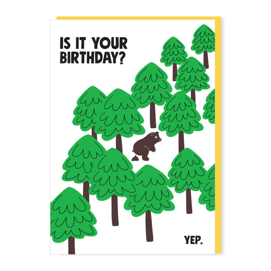 SW182-Stoats & Weasels-Yep-Card-