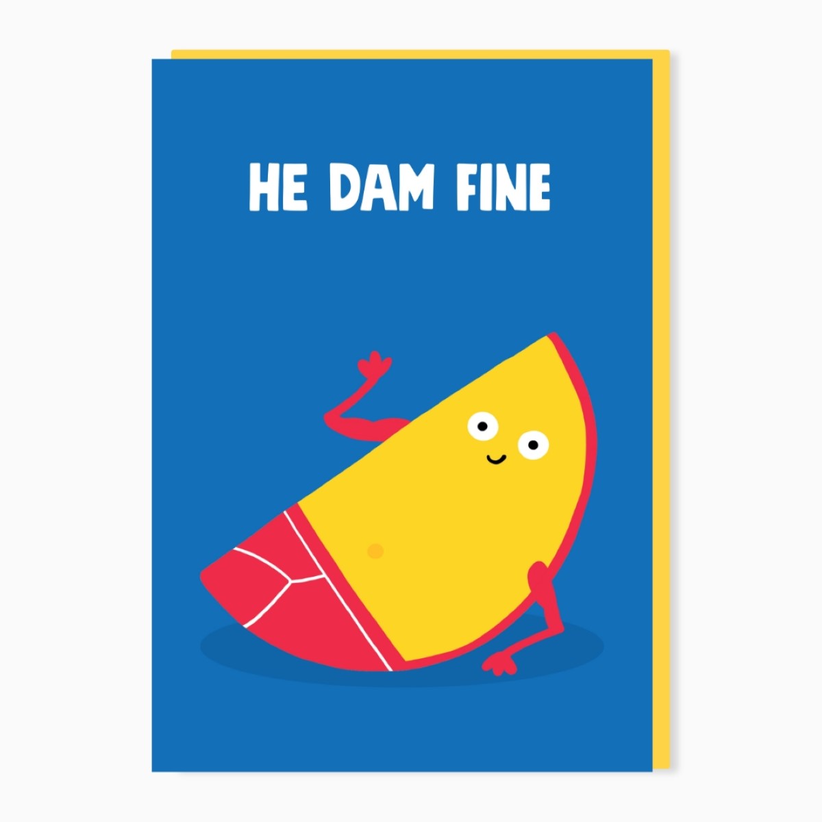 SW188-Stoats & Weasels-He Dam-Card-