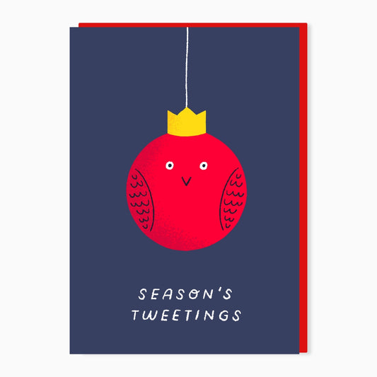SW316-Stoats & Weasels-Tweetings-Xmas Card-