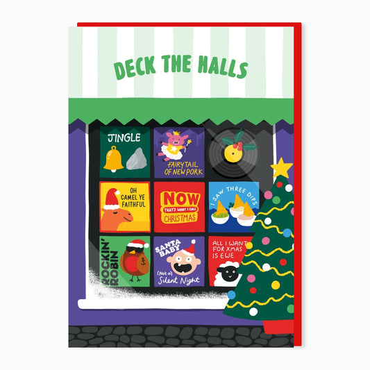 SW348-Stoats & Weasels-Deck-Xmas Card-
