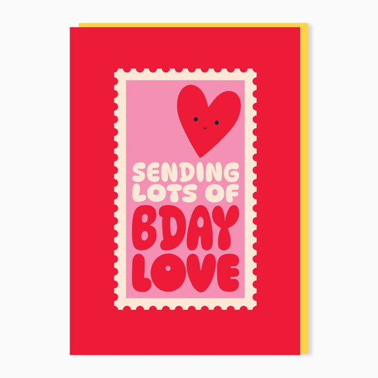 SW387-Stoats & Weasels-Bday Love-Card-