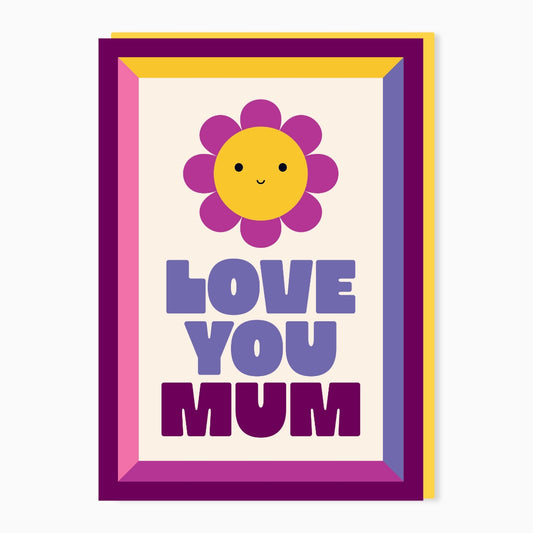 SW629-Stoats & Weasels-Love You Mum-Card-
