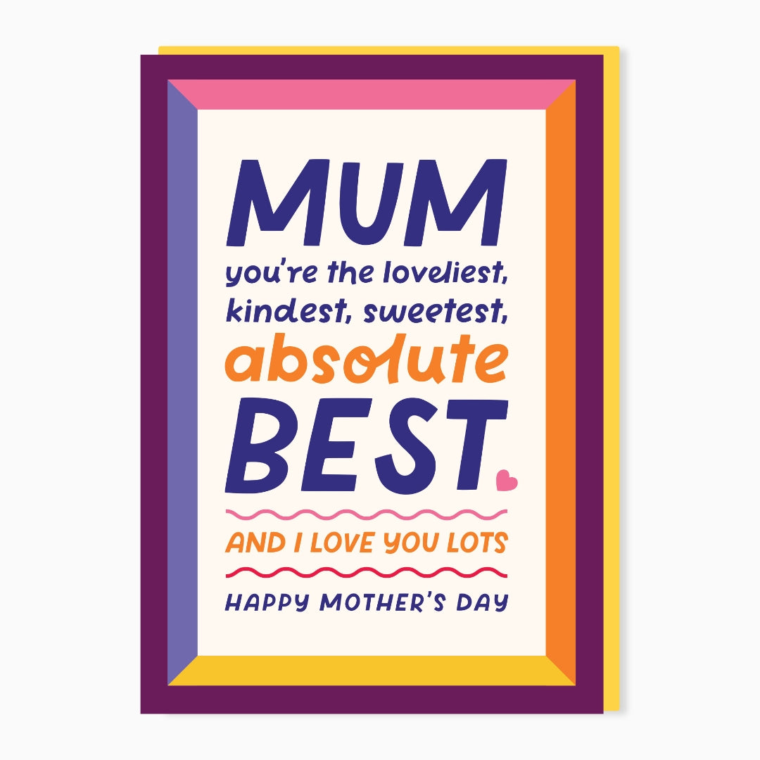 SW673-Stoats & Weasels-Mum Absolute-Card-