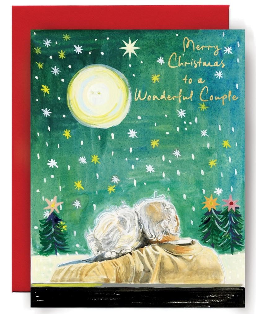 C2608-Susan O'Hanlon-Couple-Xmas Card-Hope